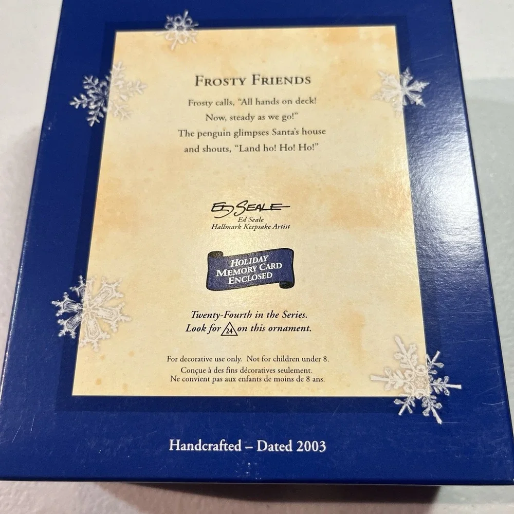 Hallmark Keepsake Ornaments Frosty Friends And Pals At The‎ Pole NIB